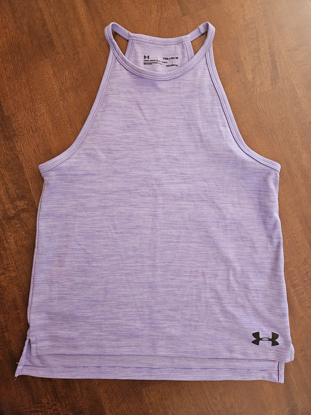 EUC Under Armour Youth Lavender Performance Tank Top
